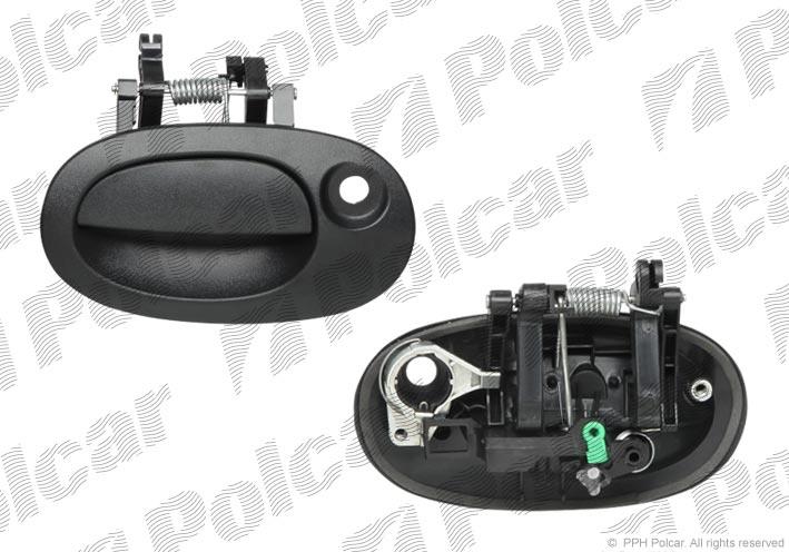 8200107375 Renault (RVI) Klamka drzwi tylnych skrzydłowych prawa zewnętrzna