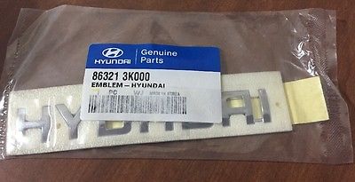 Emblemat na klapę bagaznika (znaczek firmowy) Hyundai/Kia 863213K000 cena, od 27,05 USD