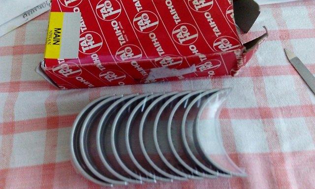 Panewki korbowodowe wału korbowego, zestaw, standardowe (STD) Nissan Primera P11