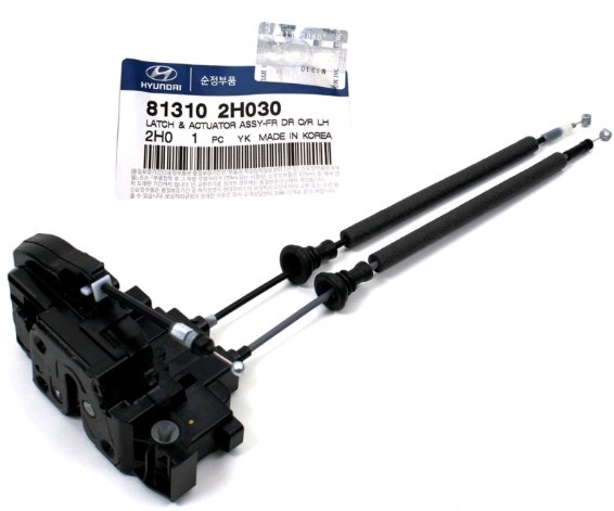 813102H030 Hyundai/Kia Zamek drzwi przednich lewych