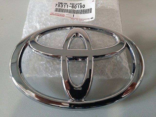 7531160150 Toyota Emblemat na atrapę chłodnicy