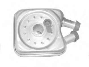 Do koszyka D4A009TT Thermotec Chłodnica oleju, pod filtrem