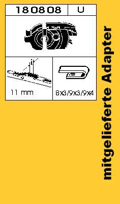 Pióro wycieraczki szyby tylnej Audi A6 4A5
