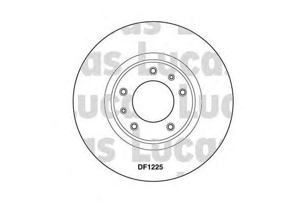 Tarcza hamulcowa przednia PB2524 Starline