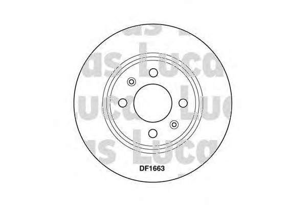 Tarcza hamulcowa przednia SL3007C Shafer