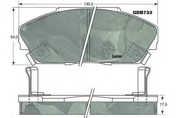 Do koszyka Klocki hamulcowe przednie tarczowe Honda Accord III CA4, CA5