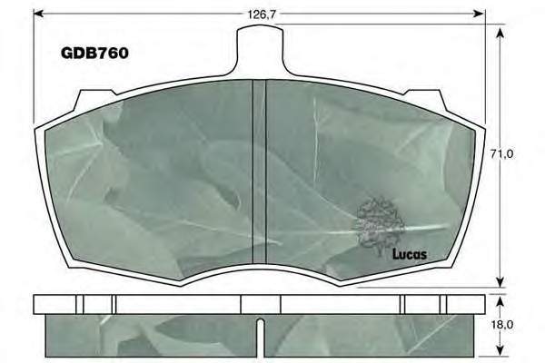 Klocki hamulcowe przednie tarczowe FO499081 Fomar Roulunds