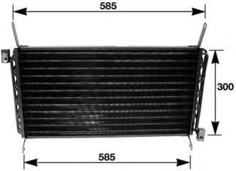 Chłodnica klimatyzacji do Fiat Brava 182