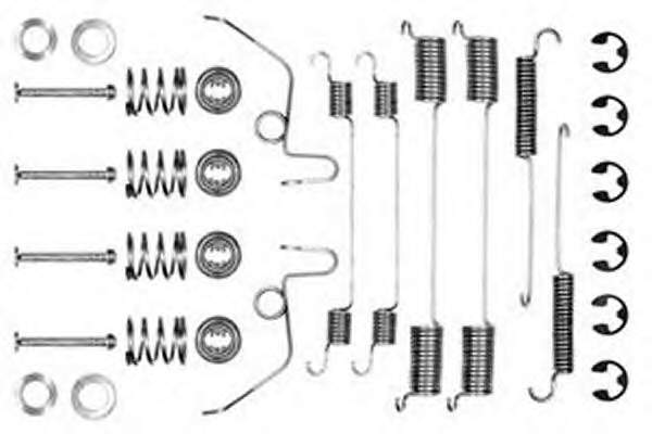 Zestaw naprawczy hamulców tylnych 1050642 Quick Brake