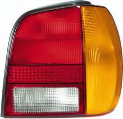 Lampa zespolona tylna lewa Volkswagen Polo III hatchback (6N1) (1994 - 1999) cena, od 44,90 USD
