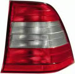 Lampa zespolona tylna lewa Mercedes C kombi (S202) (1996 - 2001) cena, od 265,92 USD