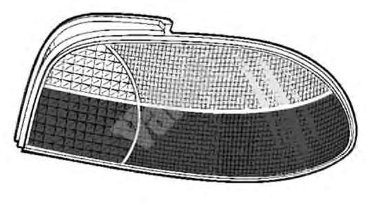 8156105050 Toyota Lampa zespolona tylna lewa