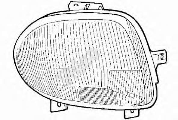 260106949R Renault (RVI) Reflektor prawy