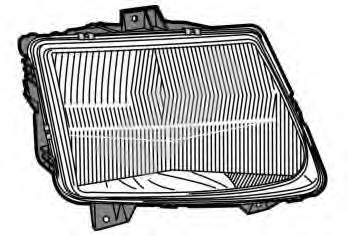 A6388202061 Mercedes Reflektor prawy