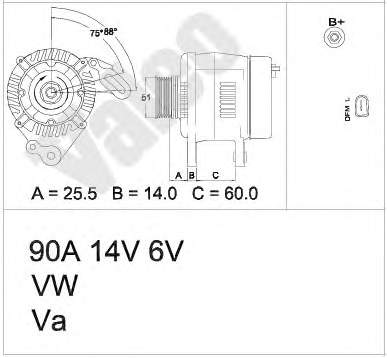 036903024LX VAG alternator