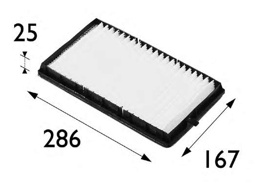 Filtr kabiny 698171 VALEO