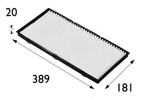 Filtr kabiny 698174 VALEO