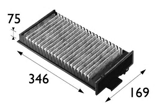 FC1944 Bremsi Filtr kabiny
