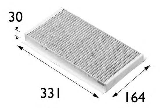 93172129 General Motors Filtr kabiny