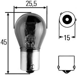 12V21WBA15SAMBER Tempest żarówka