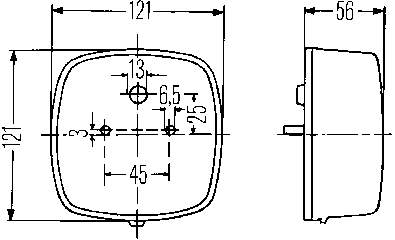 Do koszyka 2SE002578701 HELLA Lampa zespolona tylna lewa/prawa