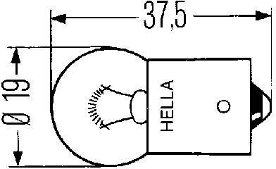 Do koszyka 8GA002071123 HELLA Żarówka