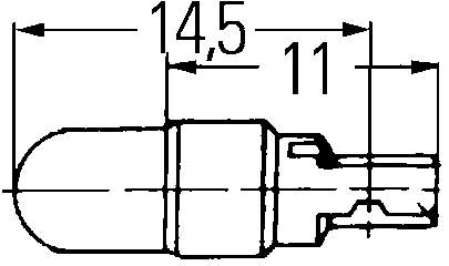 0025440294 Mercedes Żarówka deski rozdzielczej