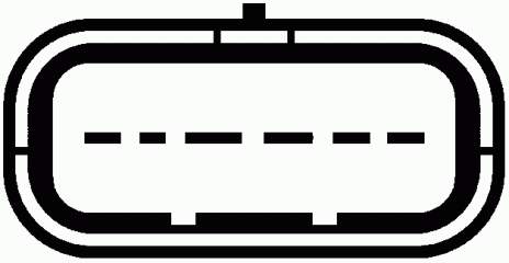 H7700104426 Renault (RVI) Czujnik przepływu powietrza, przepływomierz powietrza M.A.F.