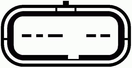 EPBMWT5A003H NGK Czujnik przepływu powietrza, przepływomierz powietrza M.A.F.