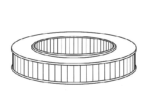 5022744 Ford filtr powietrza