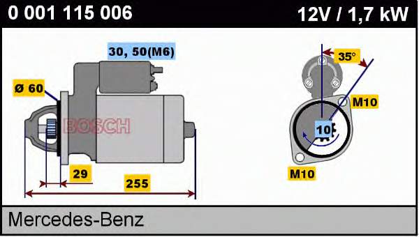 68012448AD Chrysler rozrusznik