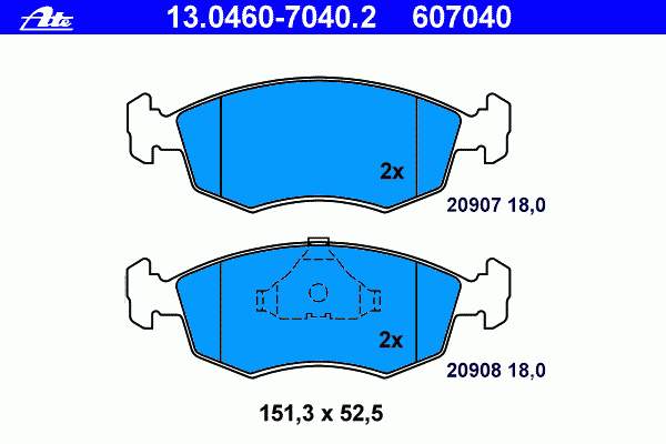 Klocki hamulcowe przednie tarczowe Dafmi D789E cena, od 25,03 USD