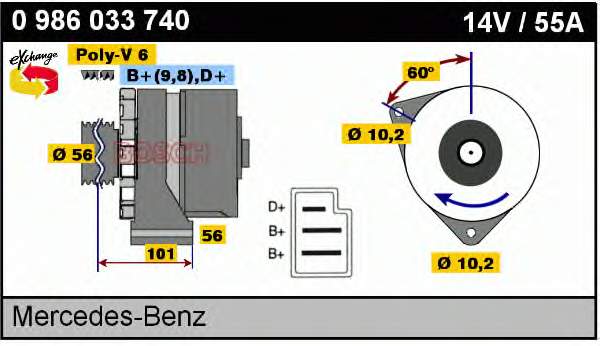 0986033740 Bosch