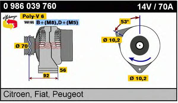 210216A ERA Alternator