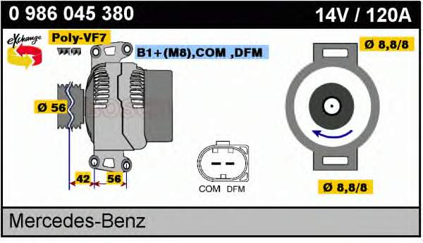 Alternator VALEO 437430