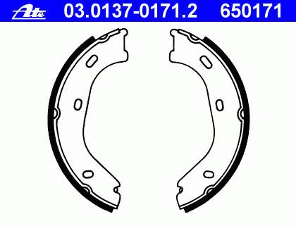 Klocki hamulca ręcznego Mercedes 1084200120 cena, od 24,80 USD