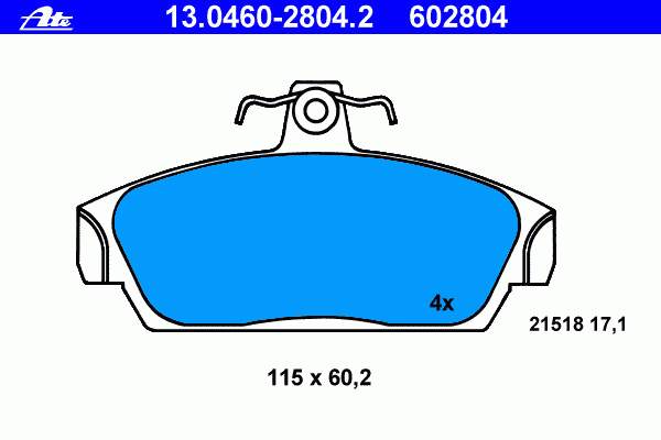Klocki hamulcowe przednie tarczowe TRW GDB859 cena, od 39,62 USD