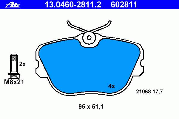 Klocki hamulcowe przednie tarczowe Delphi LP731 cena, od 40,20 USD