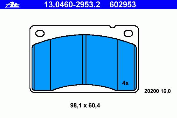 Klocki hamulcowe przednie tarczowe Volvo 3656000 cena, od 29,24 USD