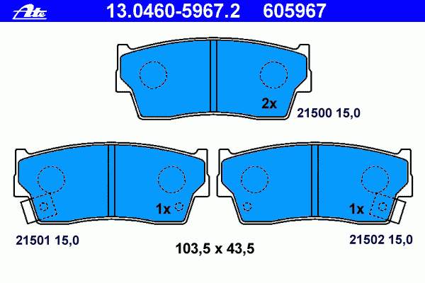 Do koszyka P79006 Brembo Klocki hamulcowe przednie tarczowe