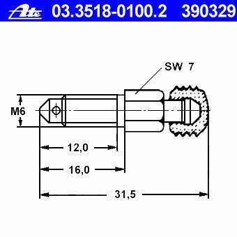 1473927 Ford zestaw naprawczy zacisku hamulcowego przedniego