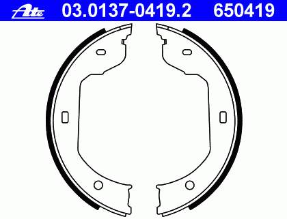 Klocki hamulca ręcznego do BMW X5 (E53)