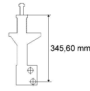 170 381 Sachs amortyzator przedni