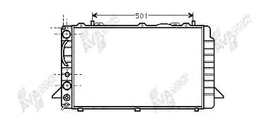 Chłodnica silnika VAG 8A0121251 cena, od 86,21 USD