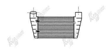 Chłodnica intercoolera VAG 058145805 cena, od 82,98 USD