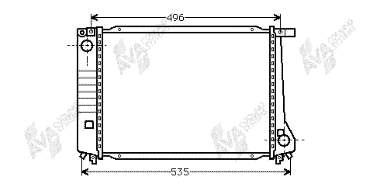 Chłodnica silnika BMW 5 E28