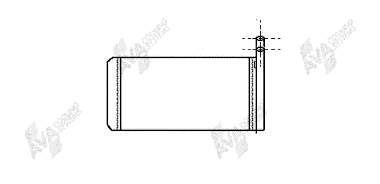 Chłodnica nagrzewnicy (ogrzewacza) Ford 91AG18B539AA cena, od 25,51 USD