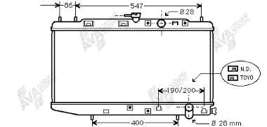 Chłodnica silnika Honda 19010PM4003 cena, od 118,80 USD