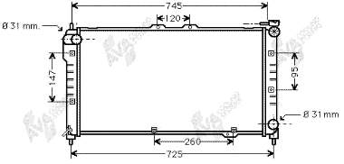 Chłodnica silnika Mazda 232382 cena, od 89,30 USD