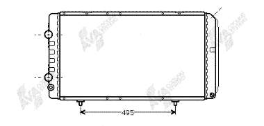 Chłodnica silnika Fiat/Alfa/Lancia 1317828080 cena, od 100,83 USD